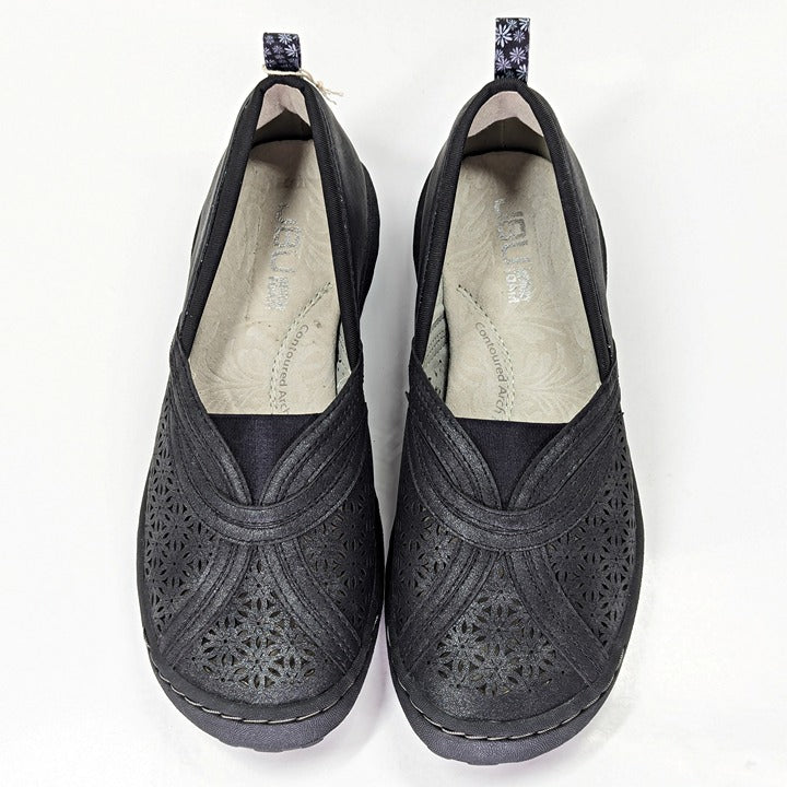 JBU Florida Women's Black Casual Slip-On Shoes Size 6.5 (MSRP $80)