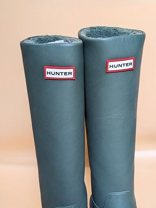 Hunter Women's Olive Chasing Knee Boot Killing Eve Size 5 / EU 36 (MSRP $395)