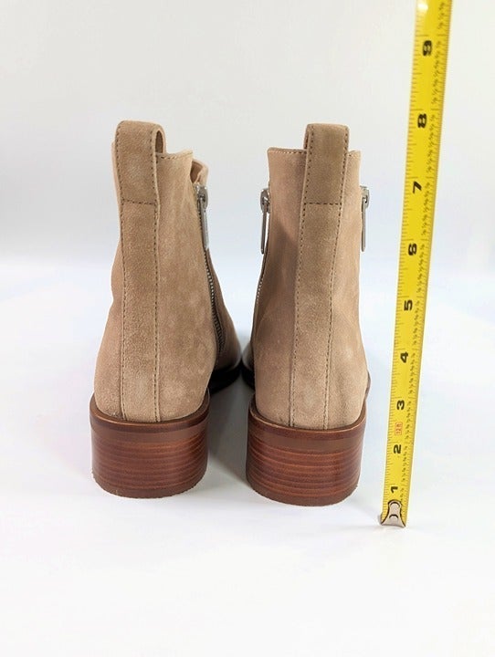 3.1 Phillip Lim Alexa 40mm ANeckle Boots Tobacco Suede Size 37.5 EU (MSRP $525)