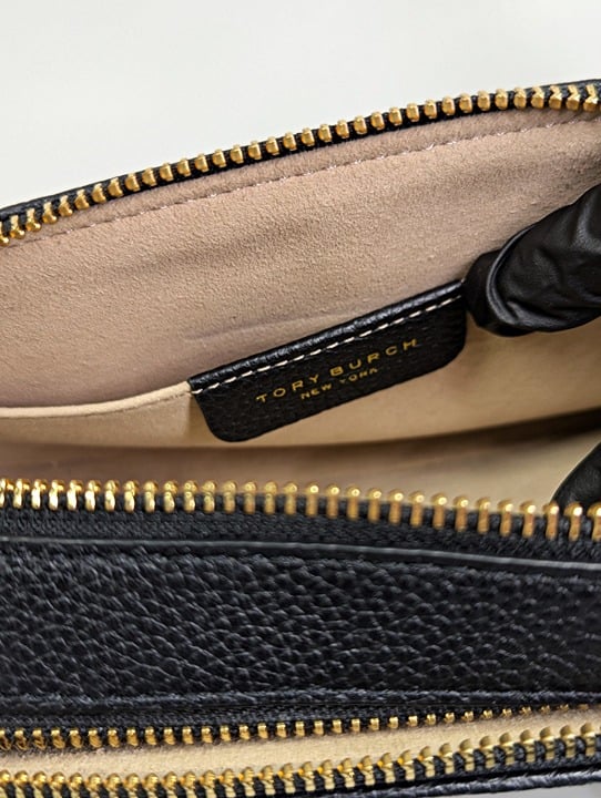Tory Burch Women's Miller Mini Crossbody Bag in Black (MSRP $298)