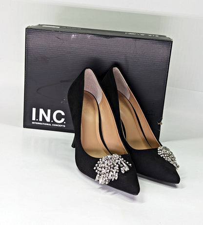 I.N.C. International Concepts Women's Saija Black Pumps Size 9.5 (MSRP $120)