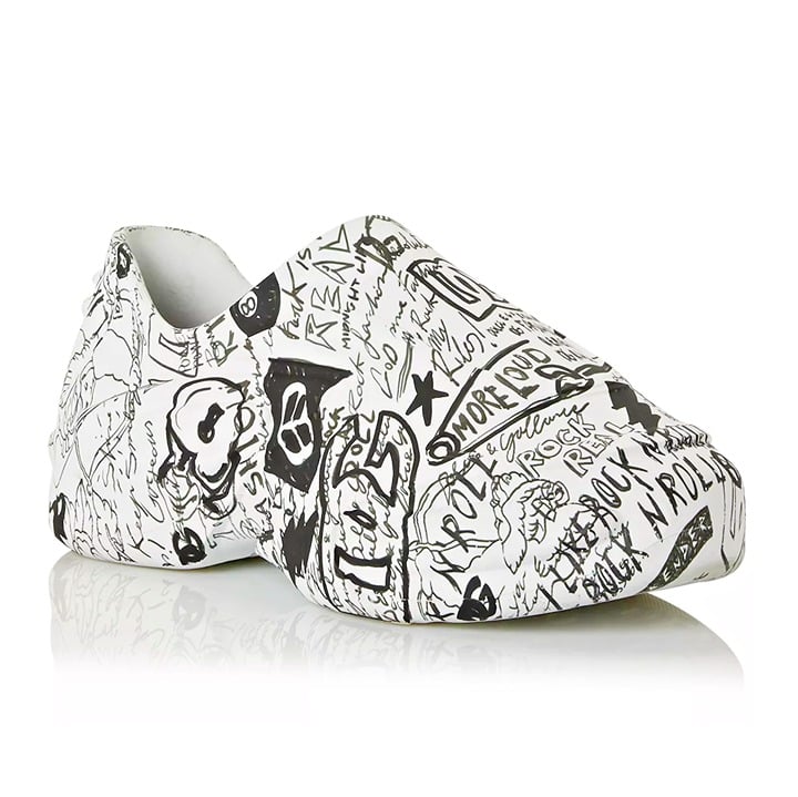 Dolce & Gabbana Men's Toy Graffiti Print Low Top Sneakers Size 41 (MSRP $895)