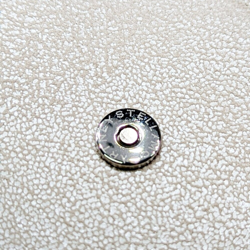 Stella McCartney Mini Falabella Eco Shiny Dotted Chamois Crossbody Bag MSRP $695