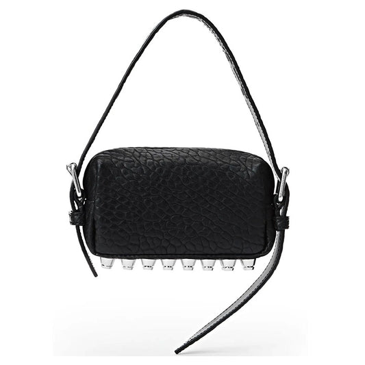 Alexander Wang Ricco Mini Black Leather Convertible Crossbody Bag