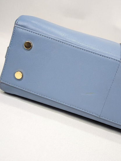 Radley London Dukes Place Open Blue Medium Zip Top Shoulder (MSRP $258)