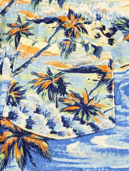 Polo Ralph Lauren Men's Palm Tree Drawstring Track Shorts Size M (MSRP $138)