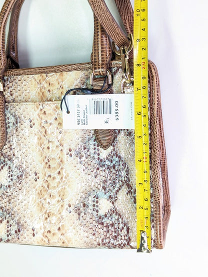 Brahmin Cami Women's Multi Eirwen Leather Satchel Convertible (MSRP $385)