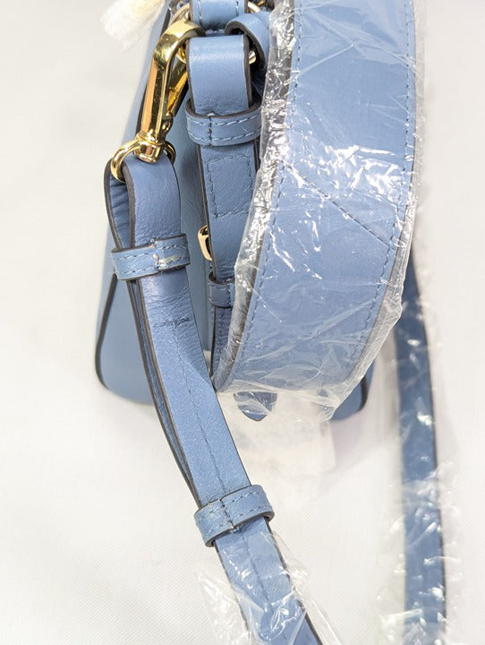 Radley London Dukes Place Open Blue Medium Zip Top Shoulder (MSRP $258)