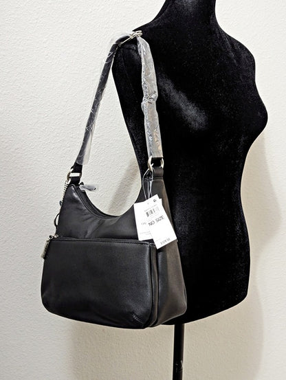 Giani Bernini Women's Black Nappa Leather Hobo Bag (MSRP $130)