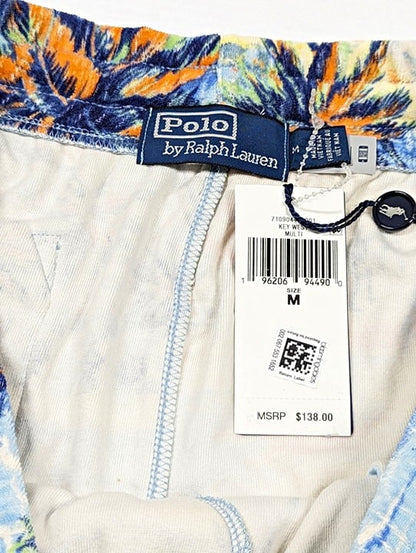 Polo Ralph Lauren Men's Palm Tree Drawstring Track Shorts Size M (MSRP $138)