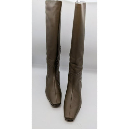 Vince Nella Women's Square Toe Leather Women's Boot Size 6.5 M (MSRP $595)