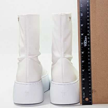 Giuseppe Zanotti Alma Women's Leather Platform Sneakers Size 39 (MSRP $695)