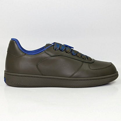 Burberry Men's Terrace Low Top Leather Sneakers in Loch Size 43.5 (MSRP $820)