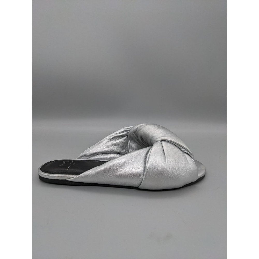 Marc Fisher LTD Olgalia Women's Sandal Silver Size 6 M (MSRP $150)