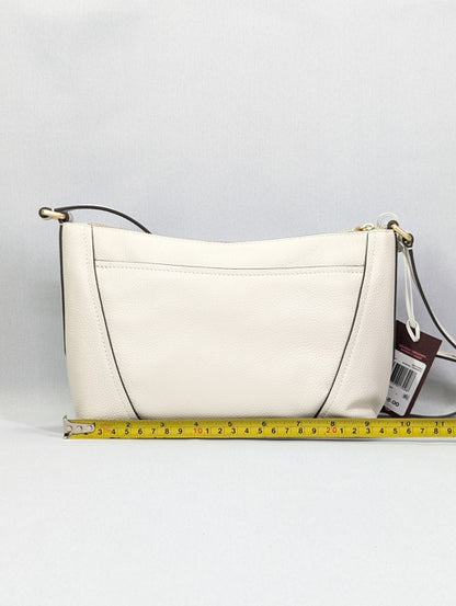 Radley London Kendal Terrace Small Leather Crossbody Bag Chalk (MSRP $248)