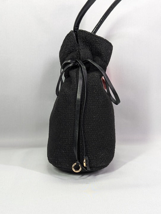 Sam & Libby Brooke Soft Nappa Pull On Drawstring Shoulder Bag (MSRP $98)