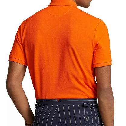 Polo Ralph Lauren Men's Cotton Speedboat Polo Shirt Orange Size S (MSRP $168)