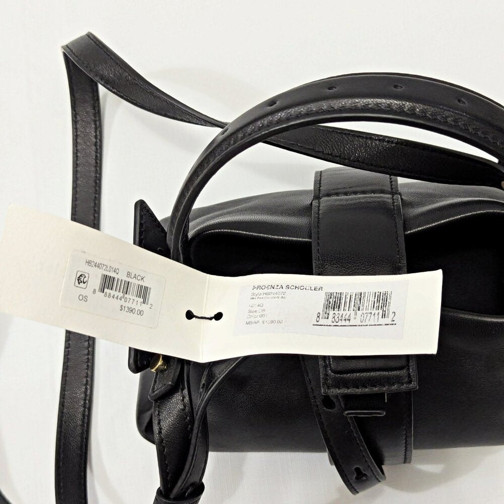 Proenza Schouler Mini Park Leather Convertible Top Handle Bag (MSRP $1,390)