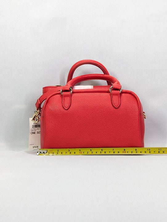 On 34th Broocke Small Pebble Crossbody Bag in Fiery Red (MSRP $80)