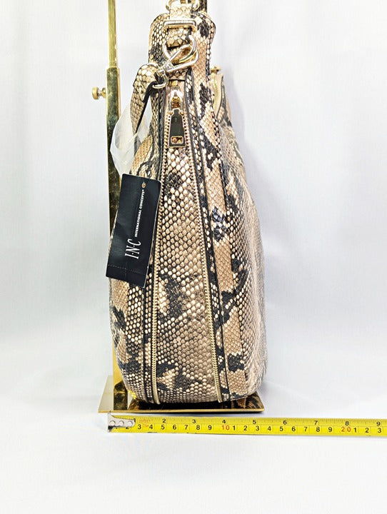 I.N.C. International Concepts Kolleene Hobo Neutral Snake (MSRP $90)