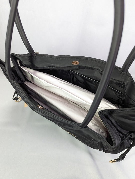 On 34th Jyyll Women's Nylon Tote in Black (MSRP $100)