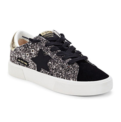 NWOB Vintage Havana Sumter Star Glitter Platform Sneakers Size 6 (MSRP $125)