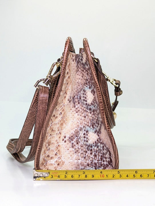 Brahmin Cami Women's Multi Eirwen Leather Satchel Convertible (MSRP $385)