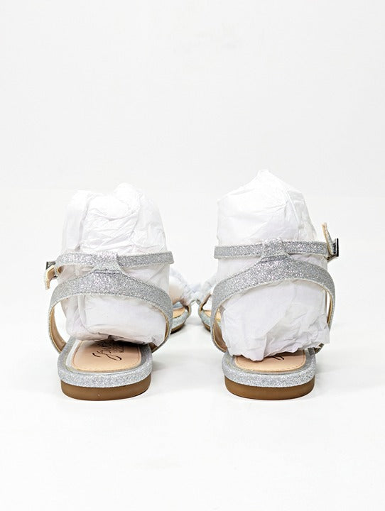 Jewel Badgley Mischka Women's Daria Rhinestone Embellished Sandals Size 5.5