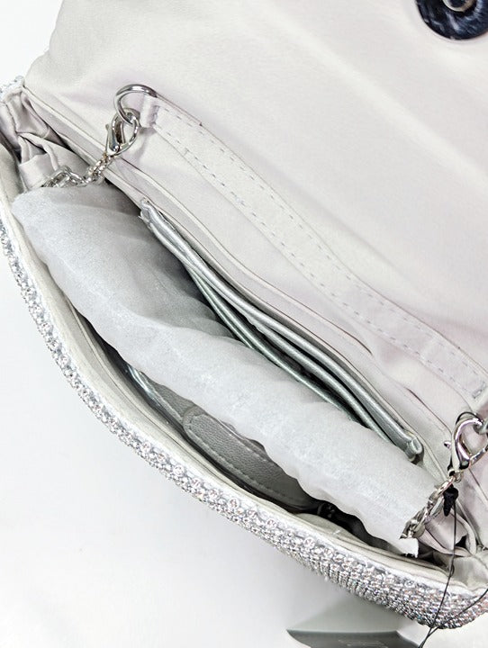 I.N.C. International Concepts Averry Mesh Crystal Crossbody (MSRP $70)