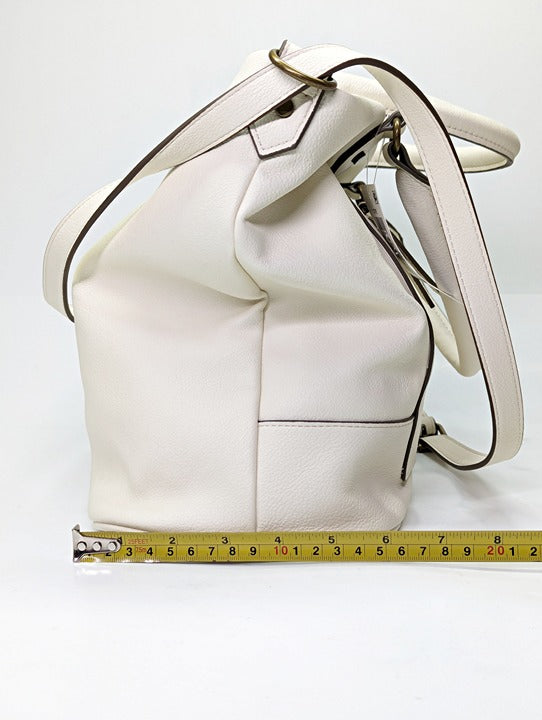 Style & Co Women's Hudsonn Tote Alabaster O/S (MSRP $80)