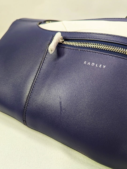 Radley London Pockets Icon Small Leather Crossbody in Evenfall (MSRP $198)