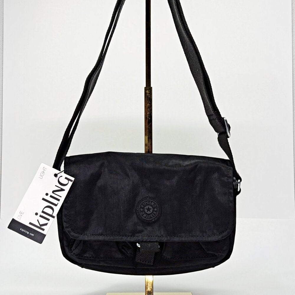 Kipling Chilly Up Women's Black Small Crossbody Bag (MSRP $99)