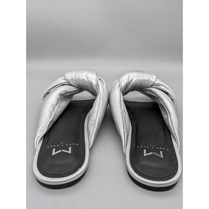 Marc Fisher LTD Olgalia Women's Sandal Silver Size 6 M (MSRP $150)