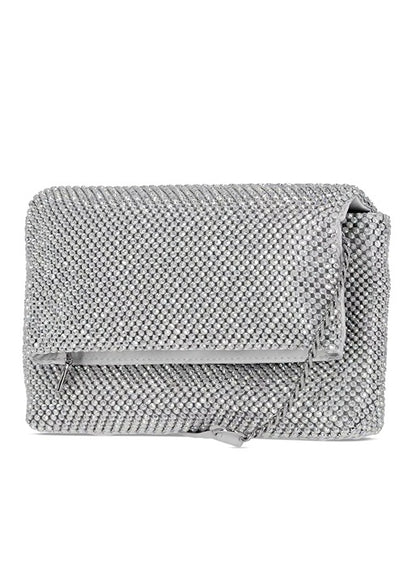 I.N.C. International Concepts Averry Mesh Crystal Crossbody (MSRP $70)