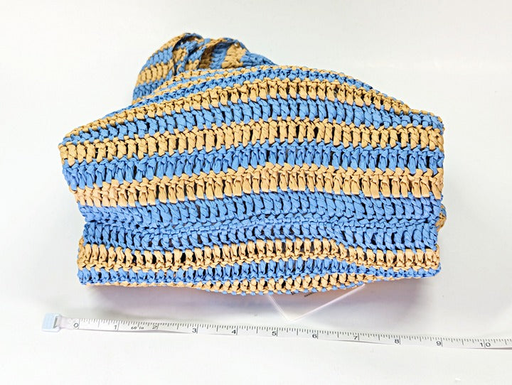A.L.C. Parker Women's Striped Raffia Bag O/S (MSRP $295)