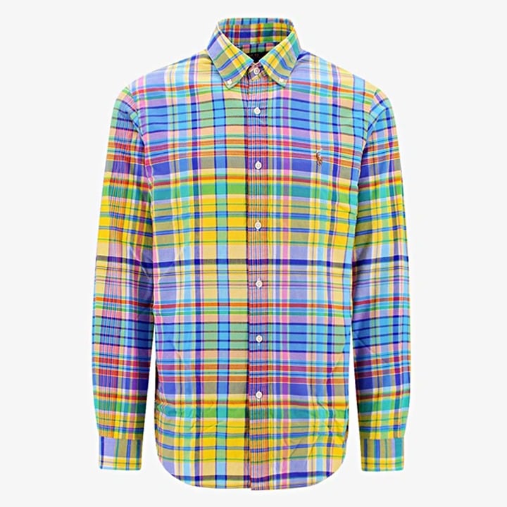 Polo Ralph Lauren Men's Cotton Plaid Check Long Sleeve Shirt Size M (MSRP $125)