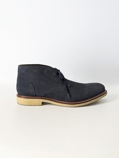 The Men's Store Bloomingdale's Chukka Boot Navy Suede Size 8 (MSRP $180)