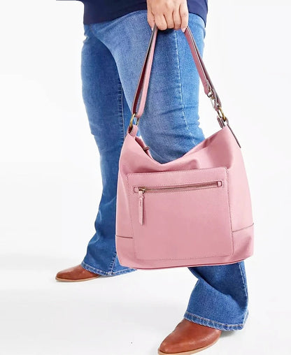 Style & Co Hudsonn Women's Hobo Bag in Lotus Pink (MSRP $70)