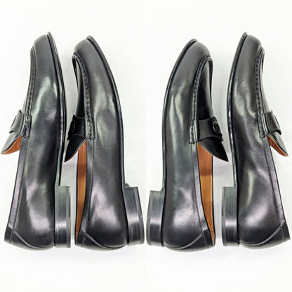 Valentino Garavani Men's Vlogo Signature Penny Loafer Black Size 45 (MSRP $980)