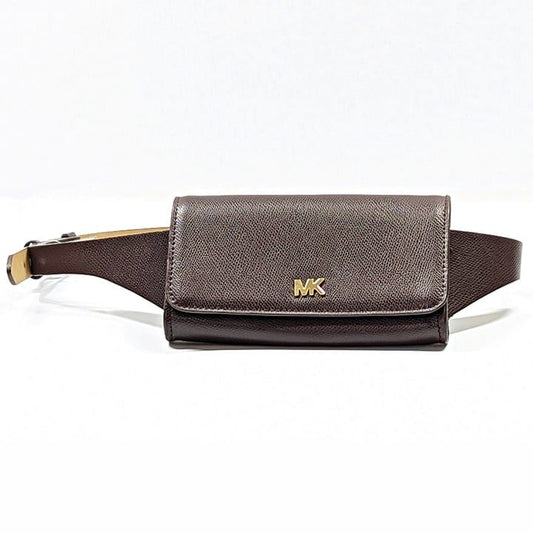 Michael Kors Saffiano Women's Leather Logo Fanny Pack Size S/M (MSRP $128)