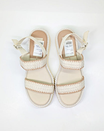 Dolce Vita Daiya Women's Ivory Platform Sandals Size 9 (MSRP $130)