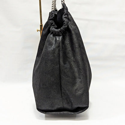 Stella McCartney Women's Shaggy Deer Falabella Tote Bag in Black (MSRP $1,450)