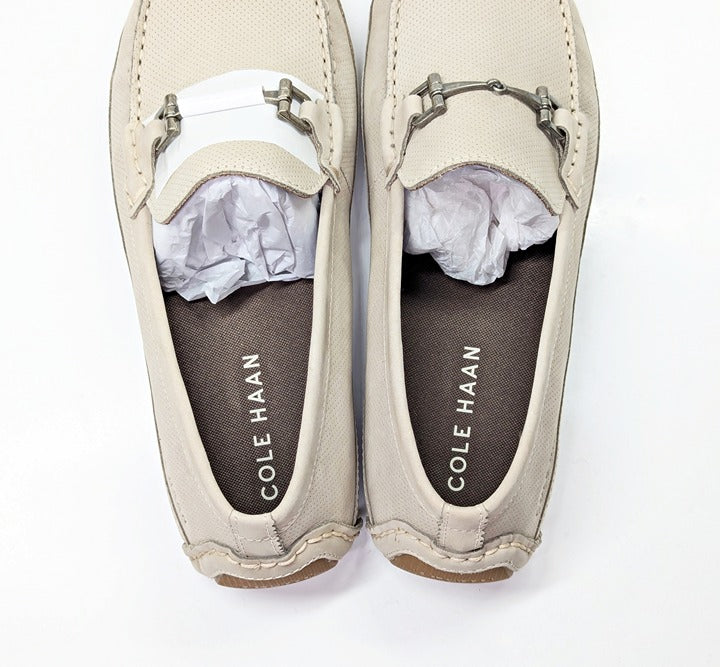 Cole Haan Men's Wyatt Sesame Nubuck Leather Bit Driver Size 8.5 (MSRP $180)