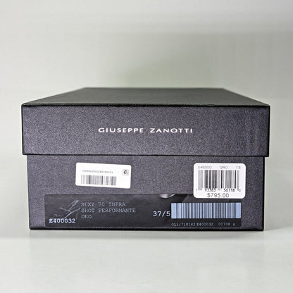 Giuseppe Zanotti Women's Symonne 70 Toe Ring Heel Sandals Size 37.5 (MSRP $795)