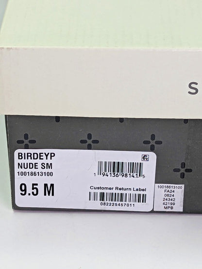Sun + Stone Women's Birdey Nude Ankle Strap Platform Pumps Size 9.5 (MSRP $80)