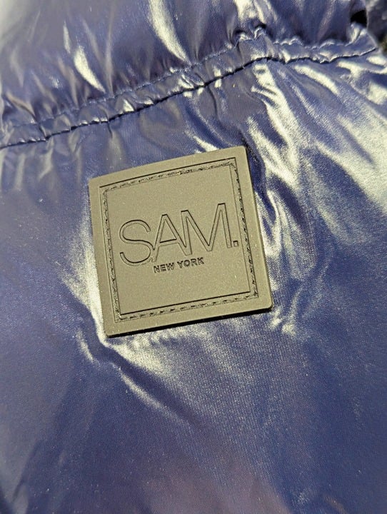 SAM. Women's Dark Marine Freestyle Puffer Down Jacket Size XS (MSRP $395)