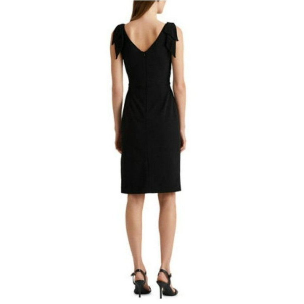 Lauren Ralph Lauren Women's Jersey Sleeveless Cocktail Dress Size 2 (MSRP $155)