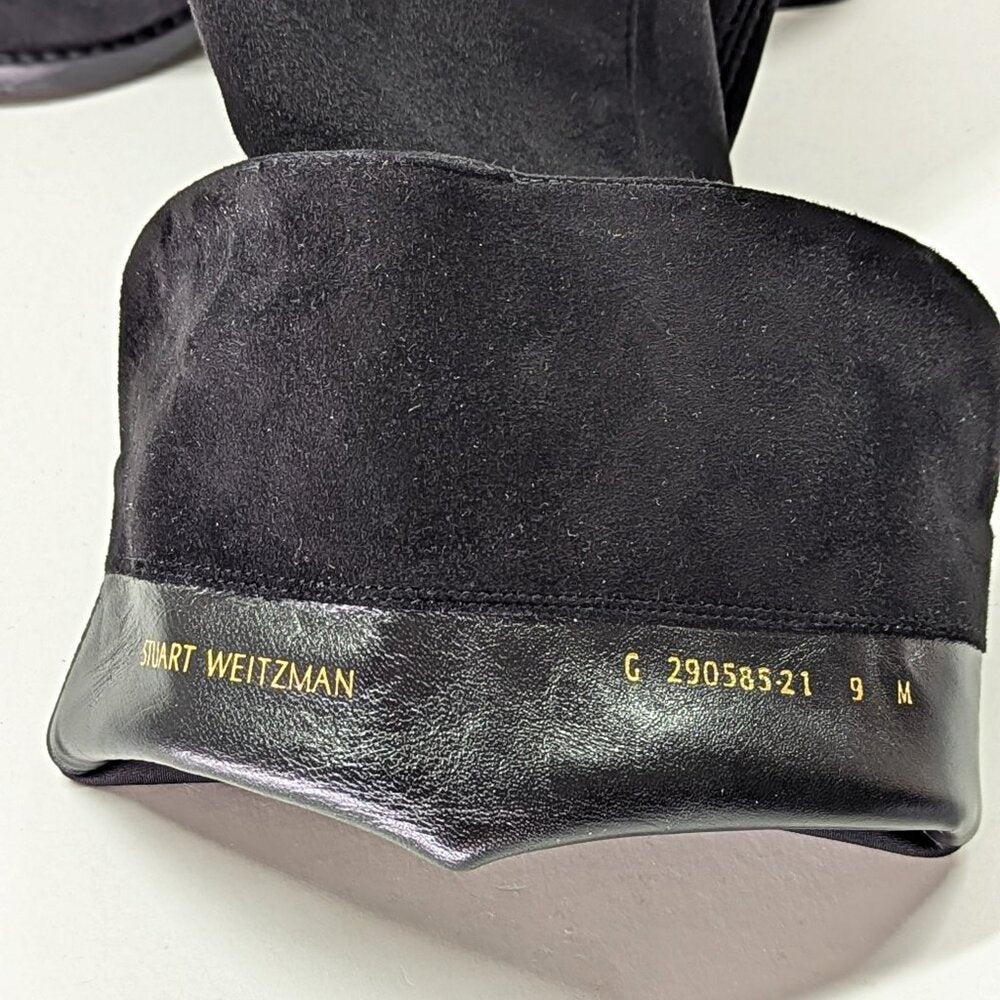 Stuart Weitzman Women's Reserve Suede Over-the-Knee Boots Size 9 (MSRP $795)