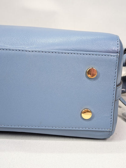 Radley London Dukes Place Open Blue Medium Zip Top Shoulder (MSRP $258)