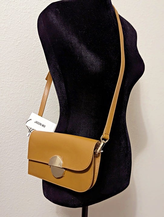 Jason Wu Orbit Women's Leather Sling Bag in Cedar (MSRP $195)